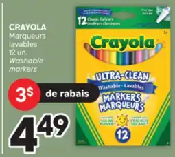Brunet CRAYOLA Marqueurs lavables offer