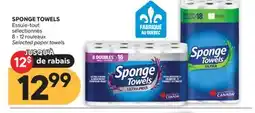 Brunet SPONGE TOWELS Essuie-tout sélectionnés offer