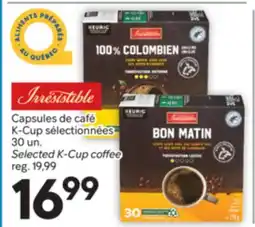 Brunet IRRESISTIBLES Capsules de café K-Cup sélectionnées offer
