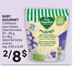 Brunet BABY GOURMET Collations pour bébés sélectionnées offer