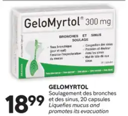 Brunet GELOMYRTOL Soulagement des bronches et des sinus offer