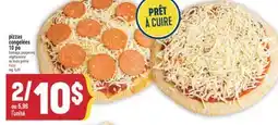 Marché Adonis PIZZAS CONGELÉES 10 PO FROMAGE, PEPPERONI, VÉGÉTARIENNE OU TOUTE GARNIE HALAL offer