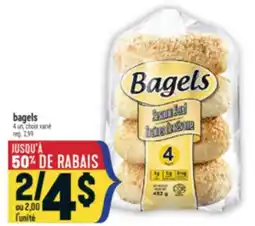 Marché Adonis Bagels offer