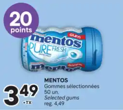 Brunet MENTOS Gommes sélectionnées offer