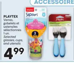 Brunet PLAYTEX Verres, gobelets et ustensiles sélectionnés offer