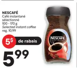 Brunet NESCAFÉ Café instantané sélectionné offer