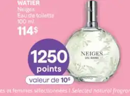 Brunet WATIER Neiges Eau de toilette offer