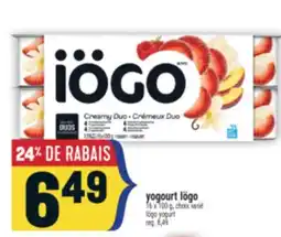 Marché Adonis YOGOURT IÖGO | IÖGO YOGURT offer