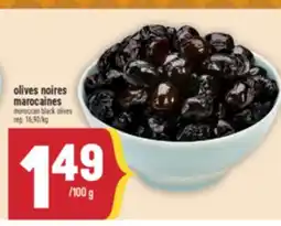 Marché Adonis OLIVES NOIRES MAROCAINES | MOROCCAN BLACK OLIVES offer