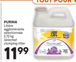 Brunet PURINA Litière agglomérante sélectionnée offer