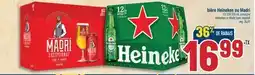 Marché Adonis Bière Heineken ou Madri | Heineken or Madri beer offer