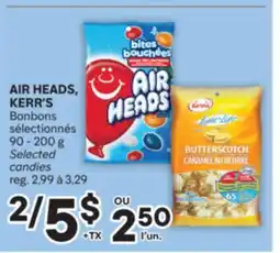 Brunet AIR HEADS, KERR'S Bonbons sélectionnés offer