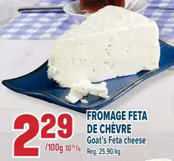 Marché Adonis FROMAGE FETA DE CHÈVRE | Goat's Feta cheese offer