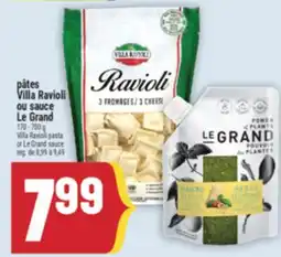 Marché Adonis Pâtes Villa Ravioli Ou Sauce Le Grand | Villa Ravioli Pasta Or Le Grand Sauce offer