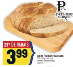 Marché Adonis Pains Première Moisson | Première Moisson breads offer