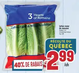 Marché Adonis Laitue coeur de romaine | Romaine heart lettuce offer