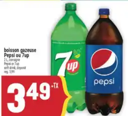 Marché Adonis Boisson gazeuse Pepsi ou 7up | Pepsi or 7up soft drink offer