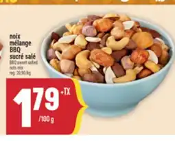 Marché Adonis Noix mélange BBQ sucré salé | BBQ sweet salted nuts mix offer