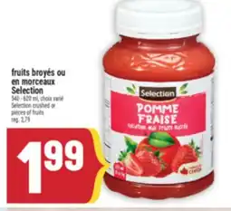 Marché Adonis FRUITS BROYÉS OU EN MORCEAUX SELECTION | SELECTION CRUSHED OR PIECES OF FRUITS offer