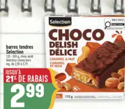 Marché Adonis BARRES TENDRES SELECTION | SELECTION CHEWY BARS offer