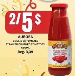 Marché Adonis AURORA Coulis de Tomates | Strained Crushed Tomatoes offer