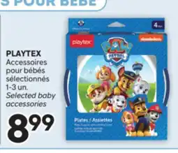 Brunet PLAYTEX Accessoires pour bébés sélectionnés offer