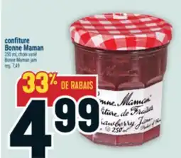 Marché Adonis Confiture Bonne Maman | Bonne Maman jam offer