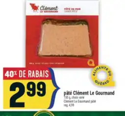 Marché Adonis Pâté Clément Le Gourmand | Clément Le Gourmand pâté offer