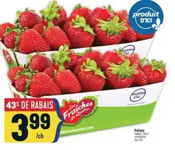 Marché Adonis FRAISES | STRAWBERRIES offer