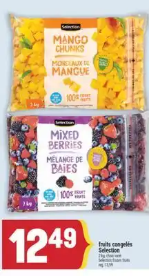 Marché Adonis FRUITS CONGELÉS SELECTION | SELECTION FROZEN FRUITS offer