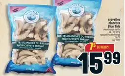 Marché Adonis Crevettes blanches Blue Tide | easy peel white shrimps offer