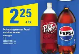 Maxi BOISSONS GAZEUSES PEPSI, 2 L offer