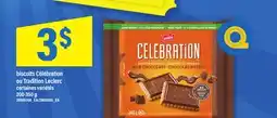 Maxi BISCUITS CÉLÉBRATION OU TRADITION LECLERC, 200-350 G offer