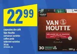 Maxi CAPSULES DE CAFÉ VAN HOUTTE | COFFEE PODS, 30 UN offer