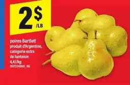 Maxi POIRES BARTLETT offer
