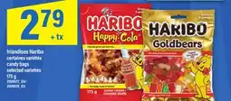 Maxi FRIANDISES HARIBO | CANDY BAGS, 175 G offer