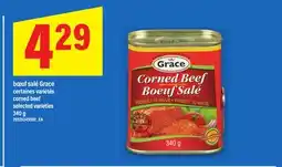 Maxi BŒUF SALÉ GRACE | CORNED BEEF, 340 G offer