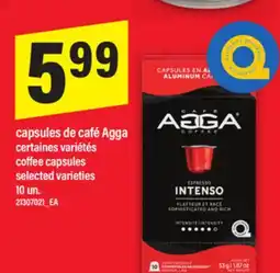 Maxi CAPSULES DE CAFÉ AGGA | COFFEE CAPSULES, 10 un offer