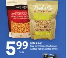 Uniprix NOSH & CO. Noix ou friandises sélectionnées/Selected Nuts or Candies offer