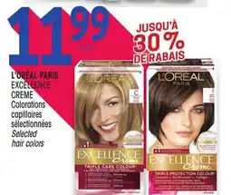 Uniprix L'ORÉAL PARIS EXCELLENCE CREME Colorations capillaires sélectionnées/Selected hair colors offer