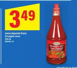 Maxi SAUCE PIQUANTE GRACE | HOT PEPPER SAUCE, 355 ML offer