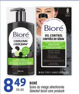 Uniprix BIORÉ Soins du visage sélectionnés/ Selected facial care products offer