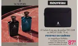 Uniprix Parfum THE CLUB ou YATCHT CLUB offer