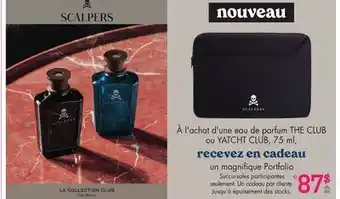 Uniprix Parfum THE CLUB ou YATCHT CLUB offer