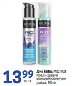 Uniprix JOHN FRIEDA FRIZZ EASE Produits capillaires sélectionnés/Selected hair products offer