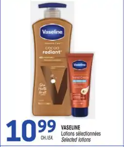 Uniprix VASELINE Lotions sélectionnées/ Selected lotions offer
