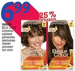 Uniprix capillaires permanentes sélectionnées GARNIER BELLE COLOR offer