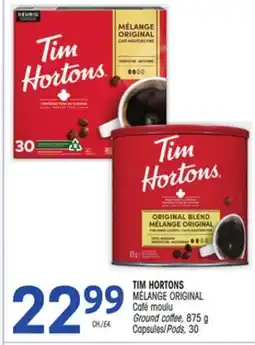 Uniprix TIM HORTONS MÉLANGE ORIGINAL Café moulu/Ground coffee offer