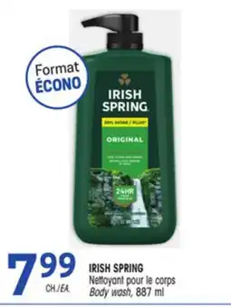 Uniprix IRISH SPRING Nettoyant pour le corps/Body wash offer