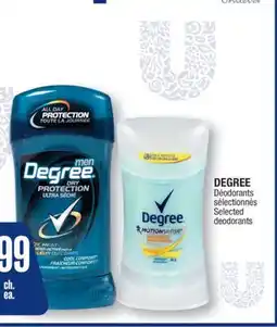 Jean Coutu DEGREE Selected deodorants offer